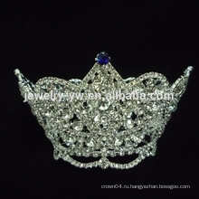 Горный хрусталь венчает театрализованное представление короны свадебных коронок, мисс мировые диадемы